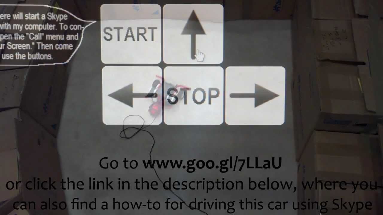 Interactive Skype-Controlled LEGO Mindstorms Car