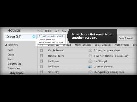 Hotmail Account Aggregation