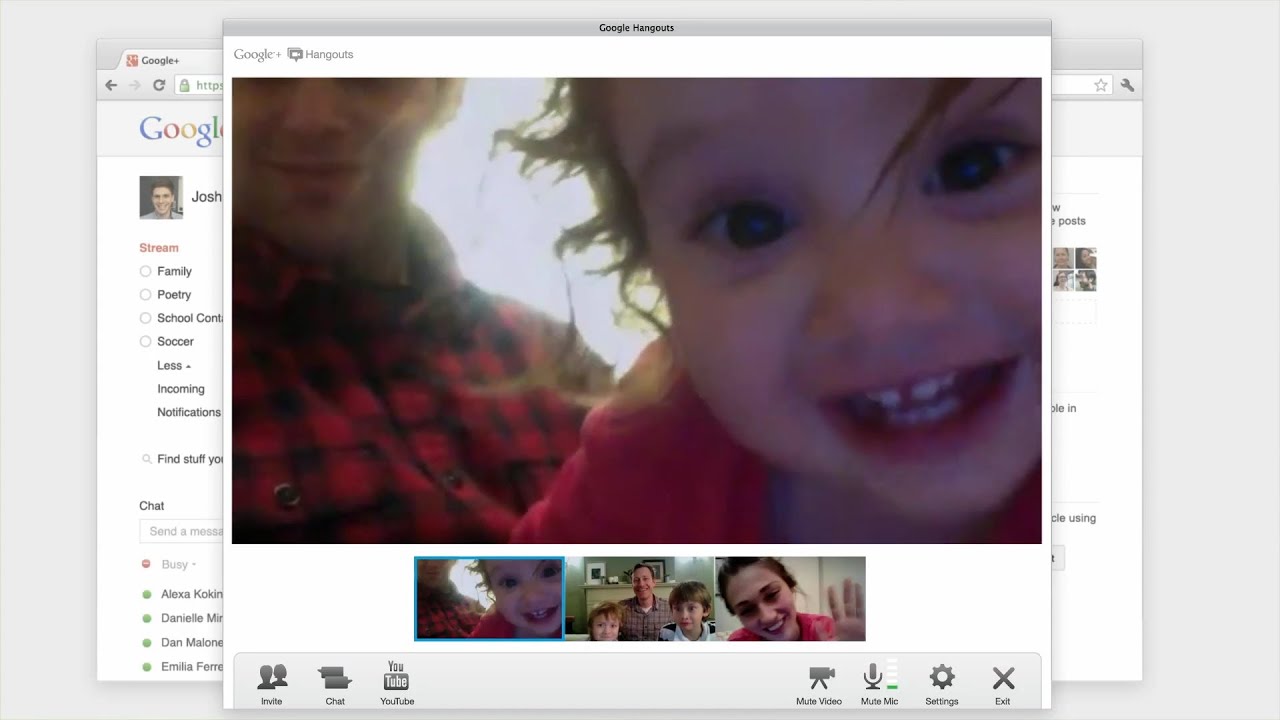 Google+: Say more with Hangouts
