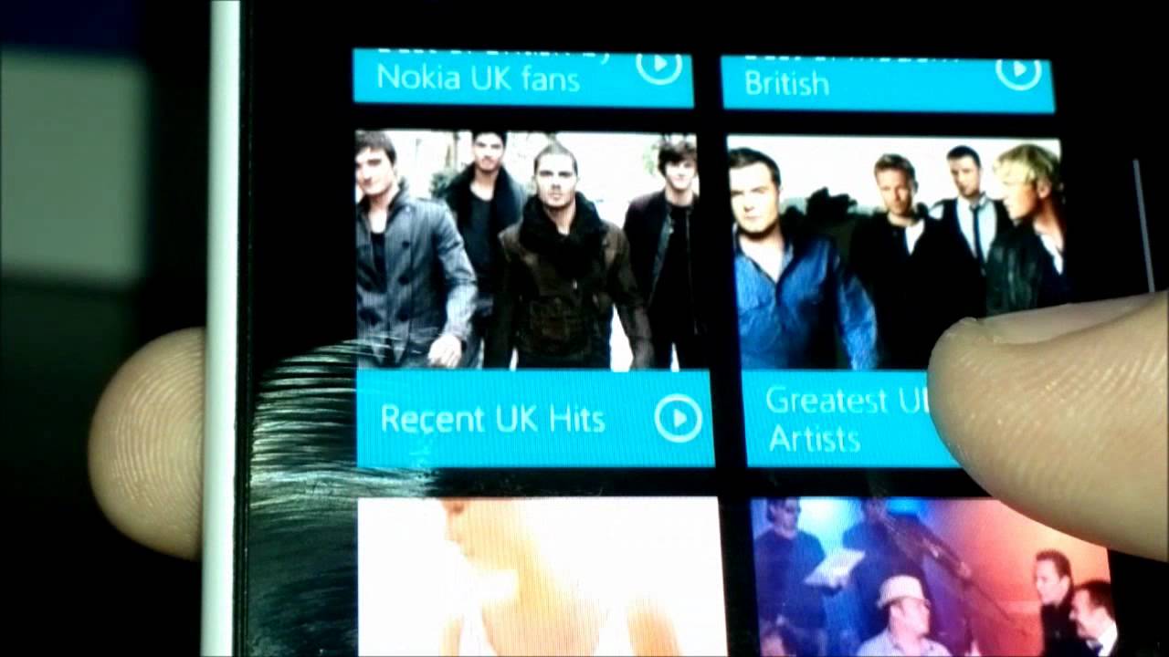Nokia Music/Mix Radio Demoed on Lumia 900 #NokiaEntertainment