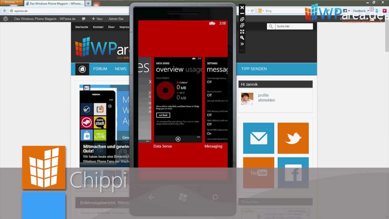 Windows Phone 8 - Anzahl der Apps im "Fast App Switching" Modus auf 7 Apps erhöht
