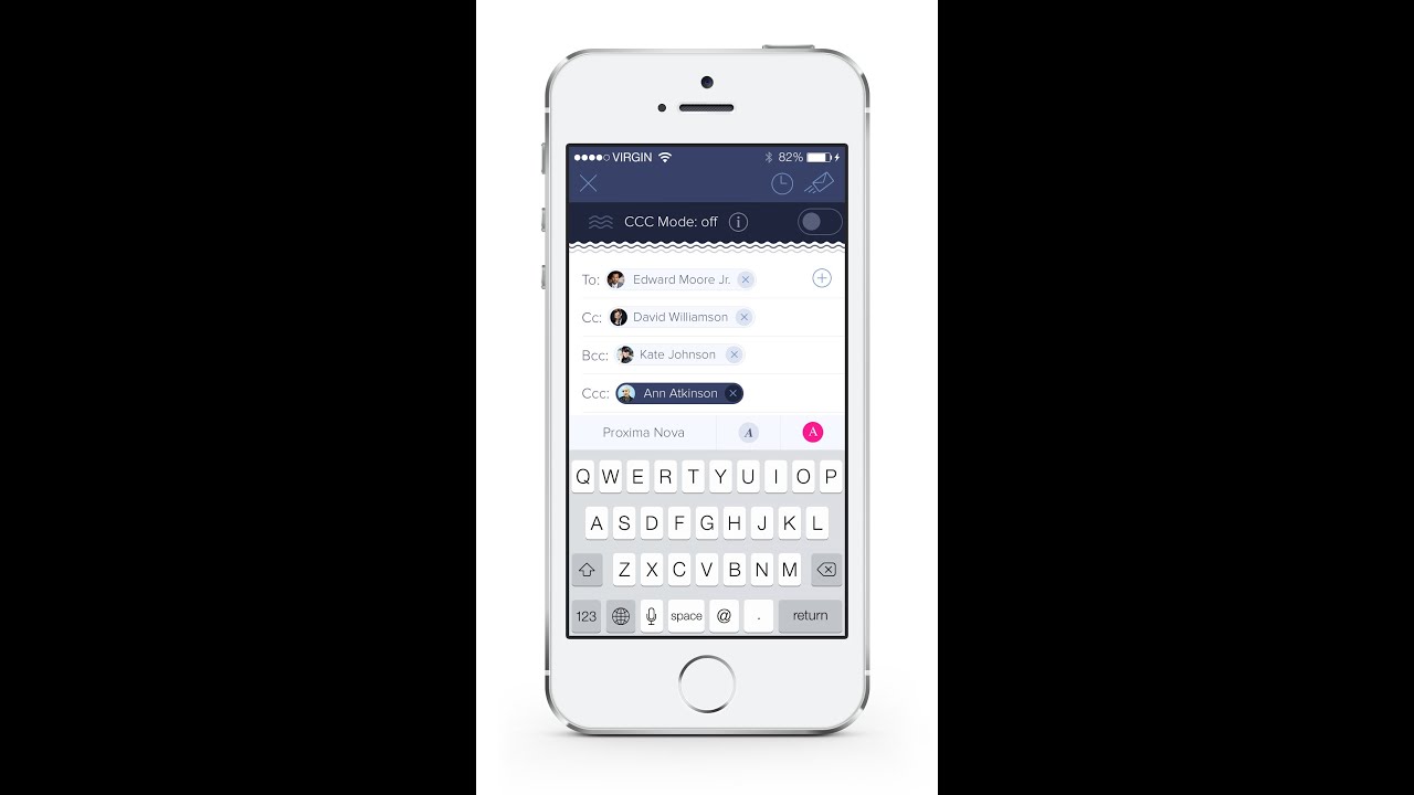 Confidential CC: A New Email Platform