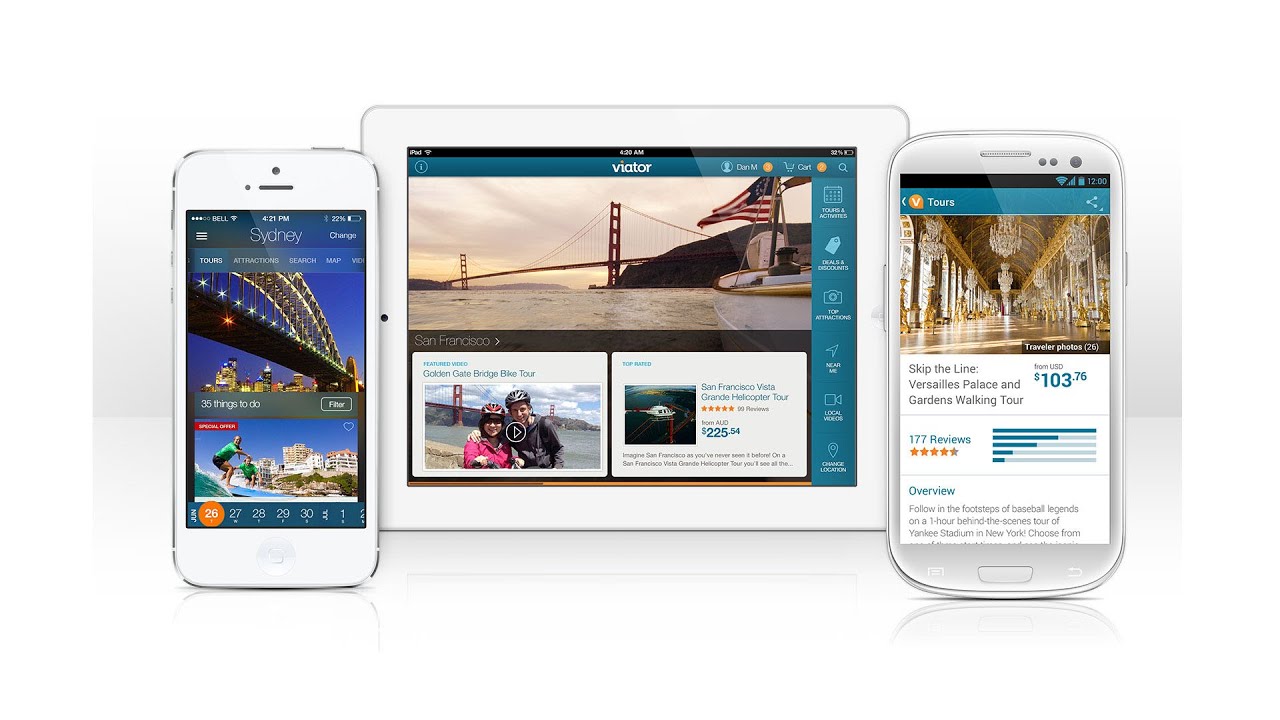 Plan the Perfect Trip with Viator Mobile Apps