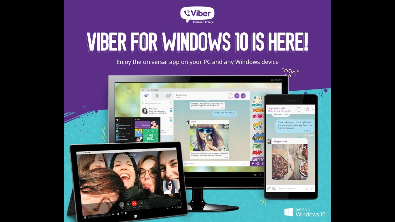 Viber Universal App for Windows 10