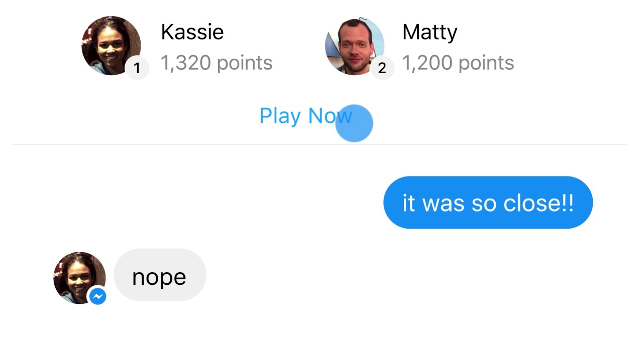 Facebook Messenger Instant Games