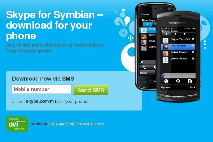 skype for symbian sony ericsson