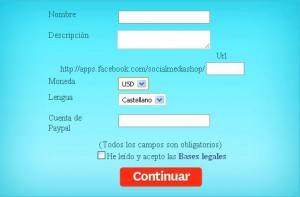 social shop registro