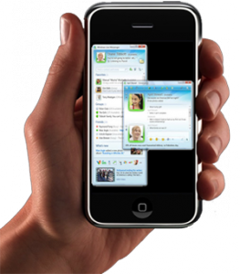Windows Live Messenger, exitoso debut en el iPhone