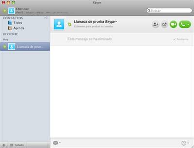 Skype 5.0 para Mac deja de ser beta