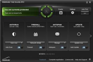 BitDefender Total Security 2012 free download serial key