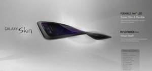 Galaxy Skin: Samsung presenta prototipo de smartphone con pantalla flexible AMOLED llamado