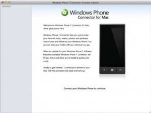 Windows Phone 7 Connector para Mac se actualiza