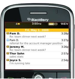 gmail blackberry app