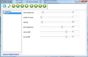 Skype voice changer