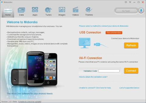 Moborobo gestionar android desde pc