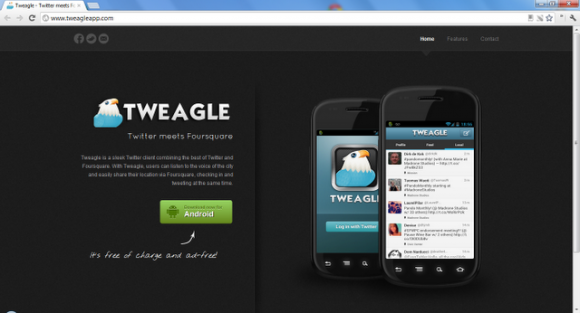 Tweagle cliente twitter android