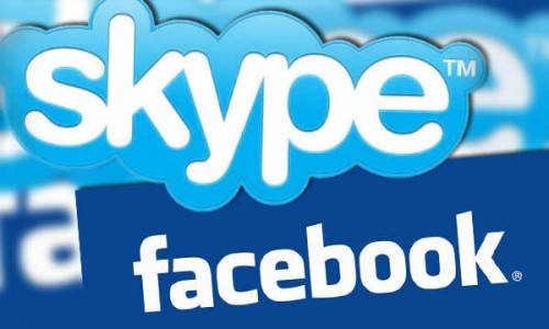 facebook skype