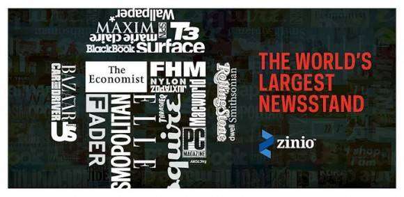 zinio para leer y comprar revistaas