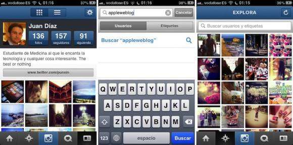 instagram se actualiza a la version 2-5