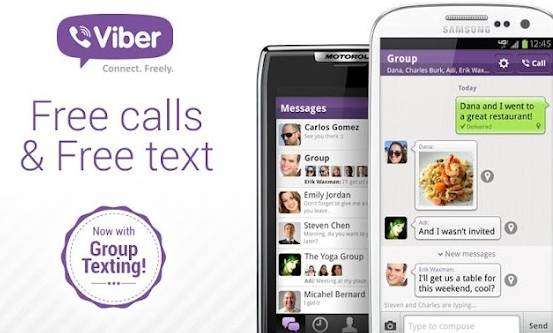 nuevo Viber para Android