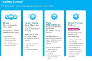 precios Skype
