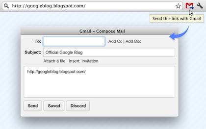 Envía mensajes de Gmail desde Chrome
