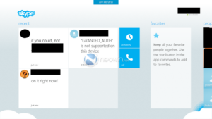 skype para Windows 8