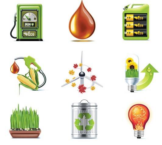 iconos biocombustibles