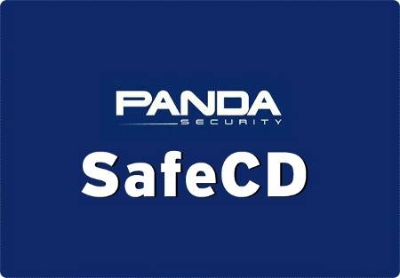 La pantalla de presentación de Panda SafeCD