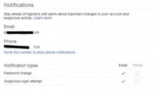 gmail seguridad