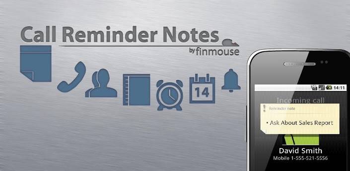 Call Reminder Notes; para tomar nota