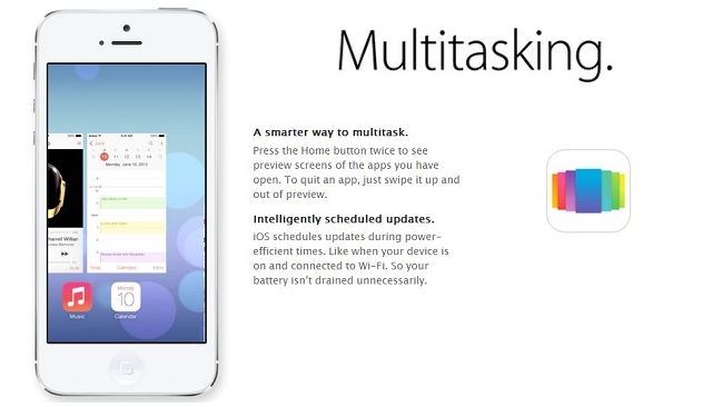 Multitarea en iOS 7