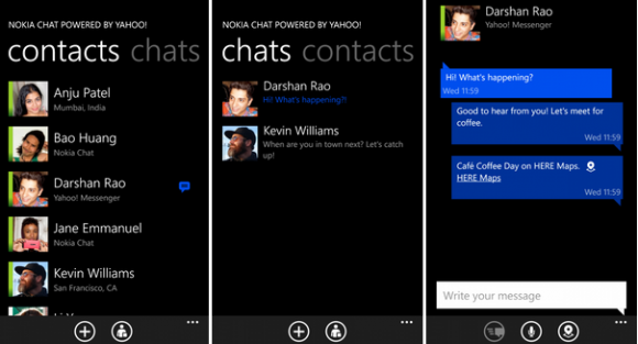 Facebook Messenger Windows Phone 2