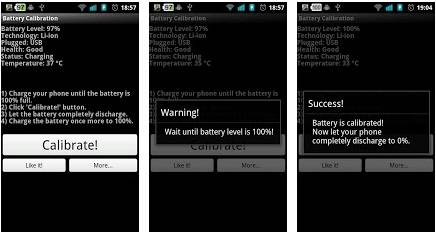 Battery Calibration Android 2