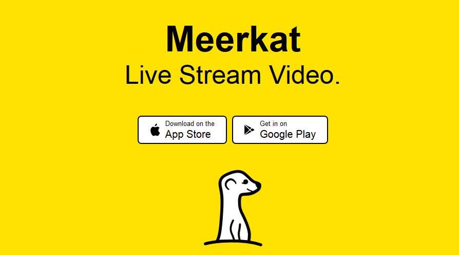 vídeo en streaming con meerkat