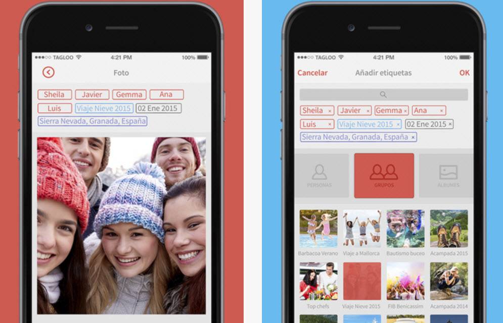Llega Tagloo, una nueva app para organizar y compartir fotos