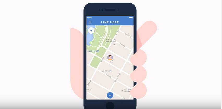 Llega Line Here, una aplicación para compartir tu localización