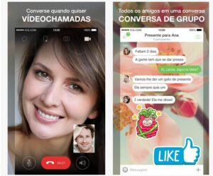 app de mensajería icq