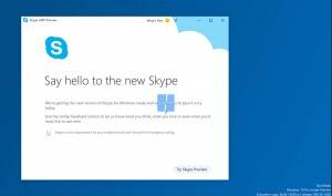 app universal de skype