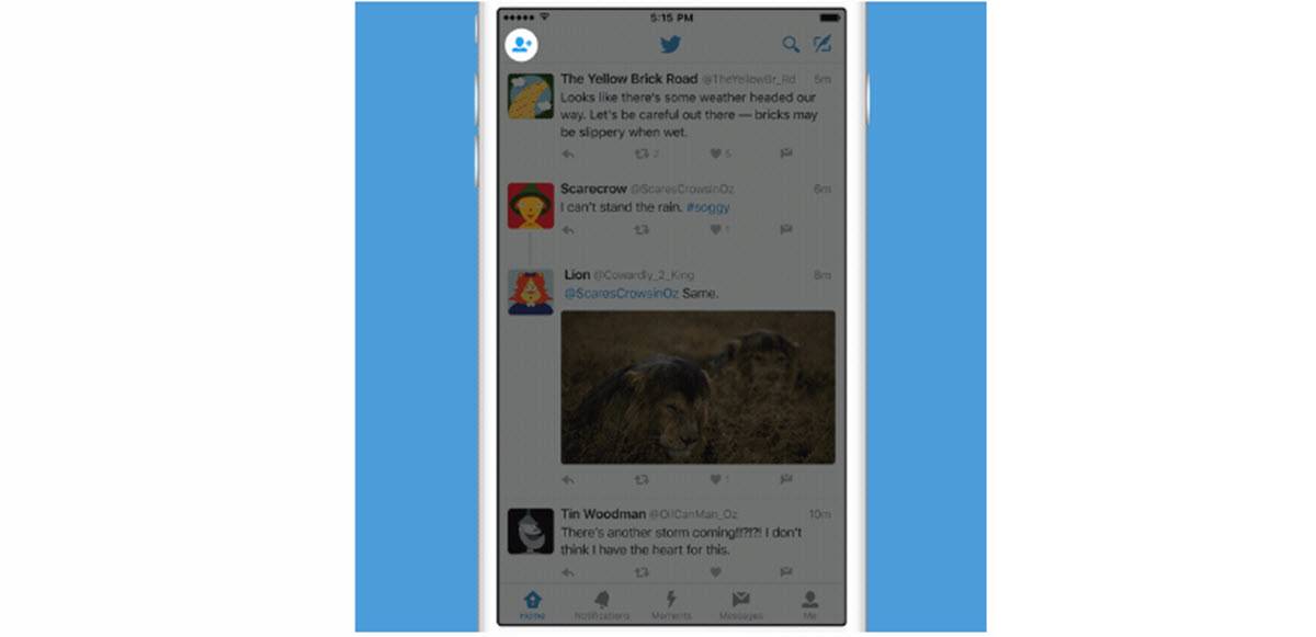 Una nueva forma de conectar con gente en Twitter para iOS y Android