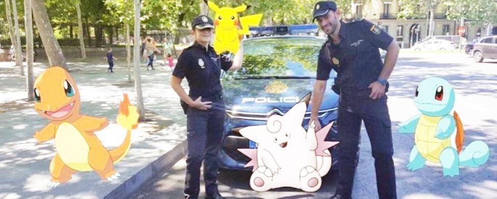 pokémon go seguridad policia