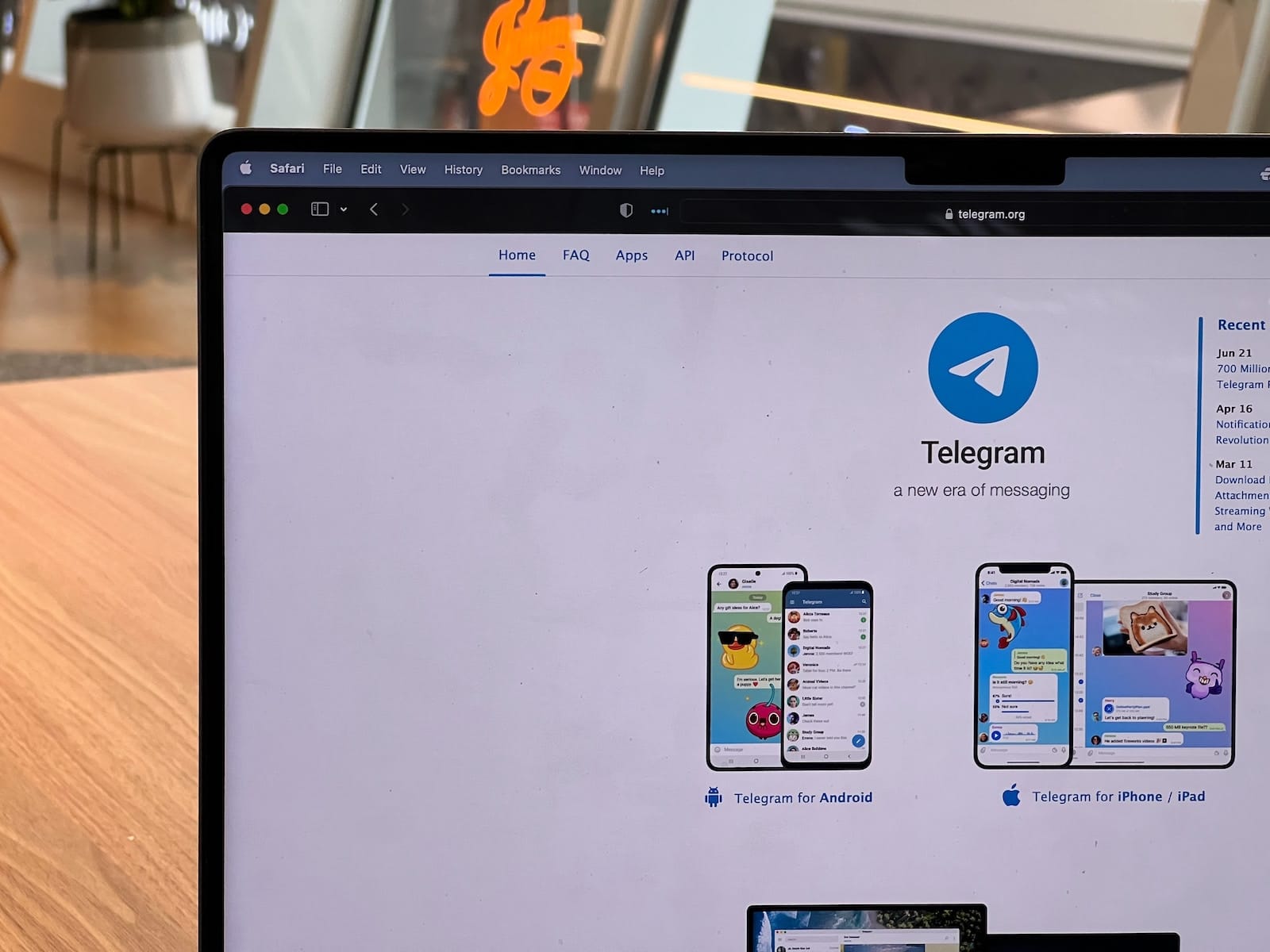 Telegram web celebra su 10° aniversario con la versión 10.0