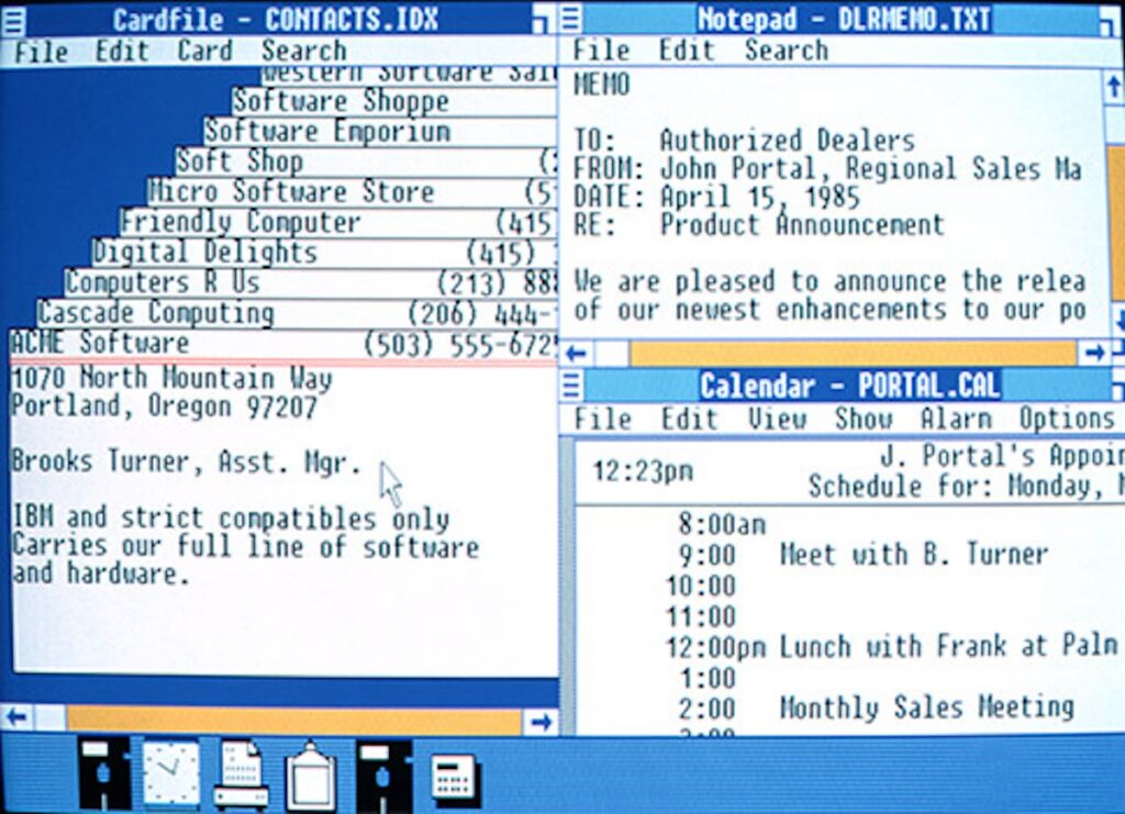 Windows1.0ventanas