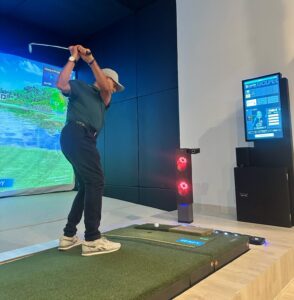El campo de golf más real de Europa está en un local de Las Rozas