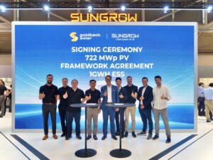 Sungrow y GOLDBECK SOLAR firman el mayor proyecto fotovoltaico de Europa (722 MWp)