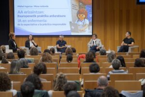 El COEGI y la EHU exploran las posibilidades que ofrece la inteligencia artificial para transformar la práctica enfermera con criterio profesional